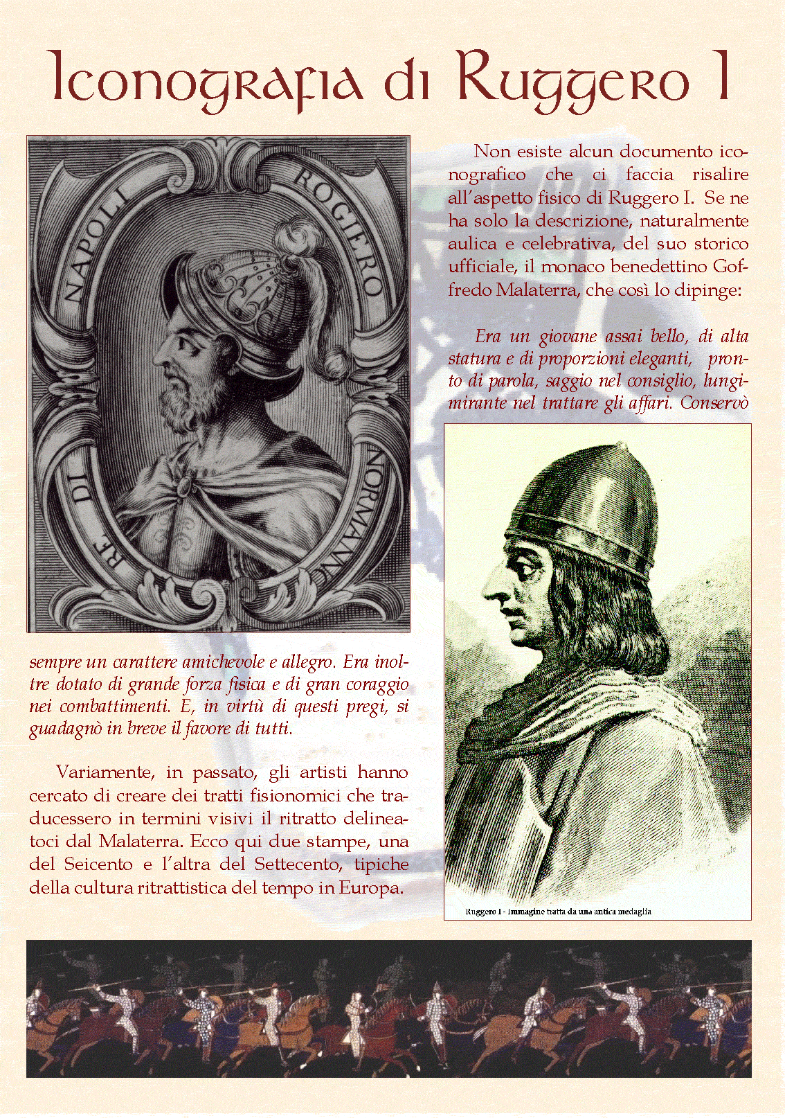Cliccare per visualizzare altro ritratto del Gran Conte Ruggero il Normanno (Cattedrale di Patti)